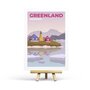Greenland - Retro Travel Postcard by Penpaling Paula