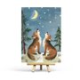Wolves Howling Postcard by Penpaling Paula