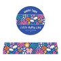 Brede blauwe bloemen Washi Tape - Little Lefty Lou 