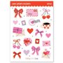 Love Letters Waterproof Stickers - Little Lefty Lou