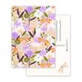 A6 Postcard by Muchable - magic pattern butterflies flower