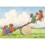 Postcard Margaret Tempest | The See-saw