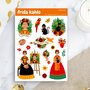  Frida Kahlo - Sticker Sheet by Penpaling Paula