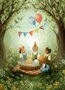 Postcard Bijdehansje | Party Picnic