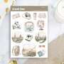 Travel Time - Sticker Sheet by Penpaling Paula