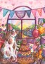 Postkarte Romyillustrations - Rainbow Party