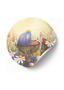 5x Sticker Wiegje in het hoge gras by RomyIllustrations