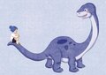 Postkarte Belle and Boo | Bronto Boy