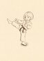 Postcard Belle and Boo | Karate