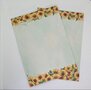 A4 Notepad Sunflowers - by StationeryParlor