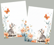 A5 Notepad Summer Cat by LNcreativePapers