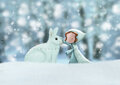 PRE-ORDER Postcard Ila Illustrations 254 - Snow buddy