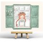 Anne Postcard by Penpaling Paula
