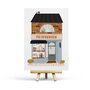 The Bookworm Postcard by Penpaling Paula