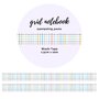 Washi Tape Grid Notebook by Penpaling Paula