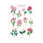 A6 Stickersheet by Muchable | Wild flowers illustration