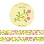Floral pink flowers Washi Tape - Muchable