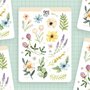 Wild Pencil Studio Planner sticker sheet - Pastel Flowers