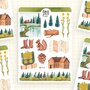 Wild Pencil Studio Planner sticker sheet - Explorer 