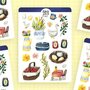Wild Pencil Studio Planner sticker sheet - Cottagecore Spring