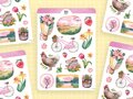 Wild Pencil Studio Planner sticker sheet - Flowering season