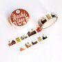 Wild Pencil Studio Washi Tape - Winter Village