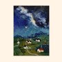 Asia Spettel A6 Postcard - The night of falling stars