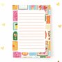 A6 Notepad La Dolce Vita - by Aniet Illustration