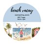 Beach Vacay - PRE-CUT PET-tape by Penpaling Paula