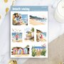 Beach Vacay - Sticker Sheet by Penpaling Paula
