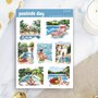 Pool Day - Sticker Sheet by Penpaling Paula