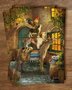 A Grimm’s fairytale postcard from Iris Esther - The Bremen Town Musicians