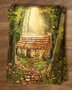 A Grimm’s fairytale postcard from Iris Esther - Hansel and Gretel