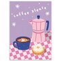 Postcard Coffee Please - by LittleLeftyLou 