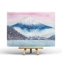 Mount Fuji Postcard by Penpaling Paula