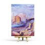 Monument Valley Postcard by Penpaling Paula