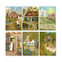 6 Single Postcards set – Alchemy of the seasons – Spring/Summer - Nicolet Boon