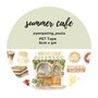 Summer Cafe - PRE-CUT PET-tape by Penpaling Paula