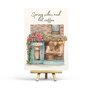 Spring Cafe - Postcard by Penpaling Paula