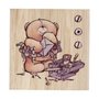 Forever Friends wooden rubber stamp | Toolkit (E stamp)