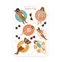 A6 Stickersheet by Muchable | Summer Days