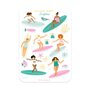 A6 Stickersheet by Muchable | Surfers