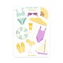 A6 Stickersheet by Muchable | Summer Items