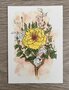 Wildgardens Postcard - Yellow Rose