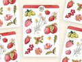 Wild Pencil Studio Planner sticker sheet - Summer Meadow Red