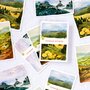 Wild Pencil Studio Set of 3 Postcards - Landscapes II