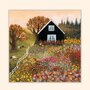 Asia Spettel 12x12 Postcard - Late Summer Days