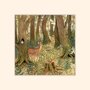 Asia Spettel 12x12 Postcard - Spring Forest