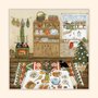 Asia Spettel 12x12 Postcard - Christmas Morning