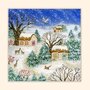 Asia Spettel 12x12 Postcard - Winter Wonderland